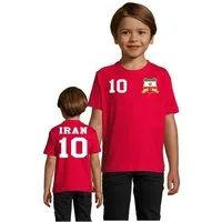 Blondie & Brownie T-Shirt Kinder Iran 10 Sport Trikot Fußball Handball Weltmeister Meister WM