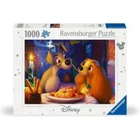 Ravensburger Puzzle 1000 Teile Puzzle Disney Classics Susi und Strolch 12000003, 1000 Puzzleteile