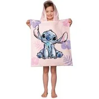 Lilo & Stitch Badeponcho Lilo und Stitch Kinder Poncho mit Kapuze, Strandtuch, Handtuch