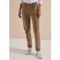CECIL 5-Pocket-Hose in Cord-Optik