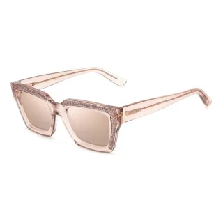 Megg Quadrat Glitter Sonnenbrille