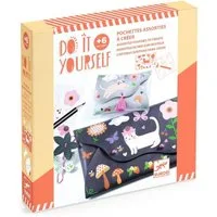 DJECO Kreativset DIY: Tasche Freunde Bastelset für Kinder