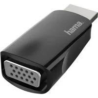 Hama HDMI auf DVI Adapter 4K 60 Hz - Full HD, kompatibel mit PC, Laptop Audio- & Video-Kabel