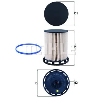 Mahle Kraftstofffilter Audi Q7 Q8 VW Touareg