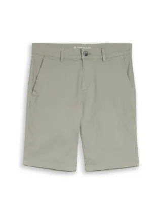 Tom Tailor - Slim Fit Chino Shorts grün - Gr. - 31