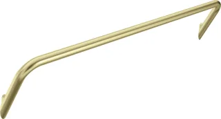 Neuesbad Serie 600 Handtuchhalter zur Wandmontage 615 mm, Gold gebürstet NB1DEADIR6211