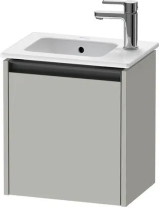 Duravit Ketho.2 Waschtischunterbau wandhängend Betongrau Matt 410x292x440 mm - K25060R07070000 K25060R07070000