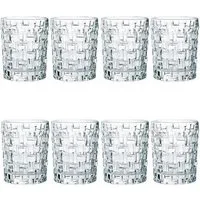 Nachtmann Schnapsglas Nachtmann Bossa Nova Whisky 8er Set, Glas