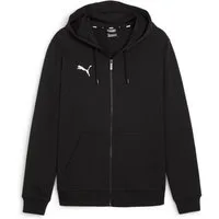 PUMA Kapuzensweatjacke TEAMGOAL CASUALS HOODED JACKET mit Kapuze, für Fußball und Freizeit, mit Reißverschluss