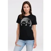 LOGOSHIRT T-Shirt Sesamstrasse - Ernie & Bert, Mond mit coolem Frontprint