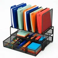 relaxdays Organizer Schreibtisch Organizer Schublade Ablagen, schwarz