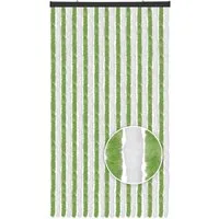 Arsvita Türvorhang Flauschvorhang 90cm x 200cm (1 St), Ösen, blickdicht, Insektenschutz Vorhang für Terrasse, Balkon, Pavillon, Camping