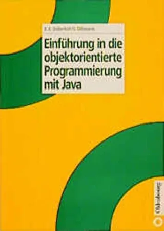 Einführung in die objektorientierte Programmierung mit Java
