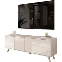 Lookway TV-Schrank SANAYI in Kaschmir mit eleganten Füßen Breite: 156 cm