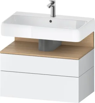Duravit Qatego Waschtischunterbau wandhängend Weiß Matt 790x470x590 mm - QA4394030180000 QA4394030180000