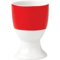 van Well Eierbecher Vario, (Set, 6-tlg., 6 Eierbecher), Porzellan, spülmaschinen- und mikrowellengeeignet