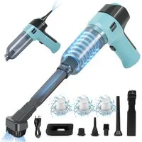 KNKA Akku-Handstaubsauger 9000Pa Aufladbar Tragbar Leicht Mini Staubsauger Kabellos Typ-C, 120 W, mit HEPA-Filter, Aufladbar, für Auto, Haus, Tierhaare