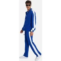 COFI Casuals Jogginganzug Jogginganzug Set Stripe mit Streifen Jacke Hose
