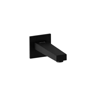 VitrA Minimax Square Wanneneinlauf Ausladung Auslauf 17 cm Aufputzmontage Schwarz Matt,A4359836EXP A4359836EXP
