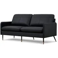 Z-Hom Sofa Z-hom Leder Sofa Modell 002, 2-Sitzer-/ 3-Sitzer-Sofa, Moderne Couch