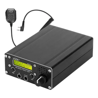 USDX High Frequency Shortwave Transceiver 8 Band 3-5W 13.8V TCXO 1ppm BNC CAT PTT Out Radio USDR SDR Transceiver HF SSB