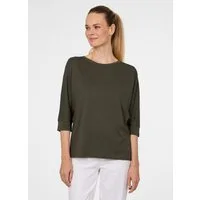 Ragwear 3/4-Arm-Shirt SHIMONA mit Rundhalsausschnitt, ohne Verschluss, aus Baumwollmischung