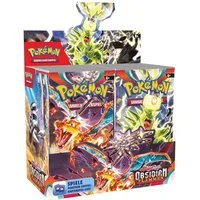 The Pokémon Company Sammelkarte Pokemon Obsidian Flammen Booster Display SV03 Deutsch