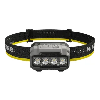 Nitecore HA23 UHE 600 Lumen AAA Camping Headlamp with Multiple Color Temperatures IP68 Waterproof Lightweight LED Headli