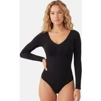ESTRELL Miederbody Figurformender Body mit String Shapewear Bodysuit Longsleeve