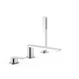 Tres Wannenrandarmatur Umsteller im Wanneneilauf integriert. , 21116101 21116101