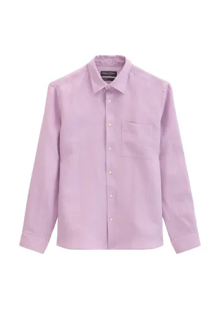 Marc OPolo Casual - Kentkragen-Hemd regular Scattered Orchid - Gr. - L