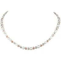 Le Bijou Collier Crystal Whisper, Tennis-Collier 42cm mit Markenkristallen