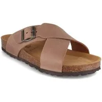 Tuffeln Stylishe Kreuzsandale 'Sylt' Kork-Pantolette für Damen und Herren Hausschuh mit Soft-Korkfußbett
