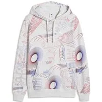 PUMA Hoodie Essentials Printed Graphic Hoodie Herren