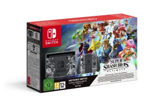 Nintendo Switch Konsole [Super Smash Bros. Ultimate Edition] grau