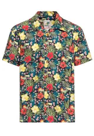 King Kerosin Herren Hawaiihemd