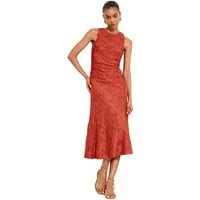 LIPSY Midikleid Lipsy Strukturiertes Midikleid aus Jersey, Regular (1-tlg)
