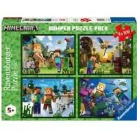 Ravensburger Puzzle Minecraft, Biome erforschen, 400 Puzzleteile, Made in Europe