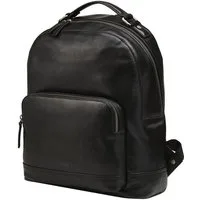 DRAKENSBERG Laptoprucksack »Georgio« Schwarz, elegant, für Herren, 15" Laptoprucksack, gepolstert, Trolley-Sleeve