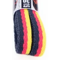 Neutral Schnürsenkel Flaggen-Schnürsenkel – Sportliche Farben, starker Auftritt, Erhältlich in Deutschland- oder Frankreich-Design