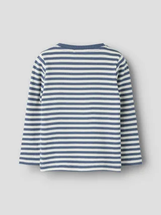 NAME IT - NMMVILLY LS SLIM TOP NOOS Vintage Indigo - Gr. - 110