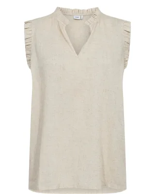 Nümph - NUTUSA TOP sesame melange - Gr. - 38