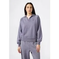 Champion Sweatshirt ICONS Wash Polo Neck Sweatshirt mit Polo-Neck-Ausschnitt, aus Baumwolle und Polyester