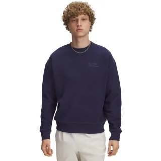Under Armour - Sweatshirt für Herren, Überschnittene Schulter, Frottee (Blau)