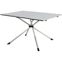 Portal Outdoor Campingtisch Klapptisch Falttisch Faro Gartentisch Rolltisch Alu 88 x 60 cm (komplett-Set, inkl. Transporttasche), platzsparend klappbar und absolut wetterfest