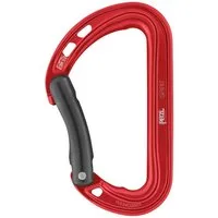 Petzl Karabiner Karabiner Spirit leichter gebogener Karabiner fürs Klettern rot