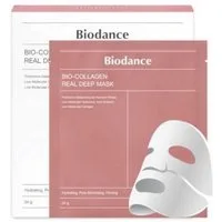 Biodance Gesichtsmasken-Set Bio-Collagen Real Deep Mask - 4 Stück, 4-tlg.