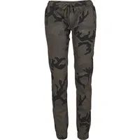 URBAN CLASSICS Cargohose Urban Classics Damen Ladies Camo Jogging Pants (1-tlg)