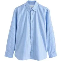 Next Langarmhemd Elegantes Regular Fit Langarmhemd mit Streifen (1-tlg)