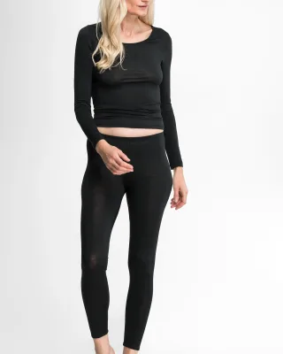 Sylvia Speidel - Lange Hose schwarz - Gr. - 42